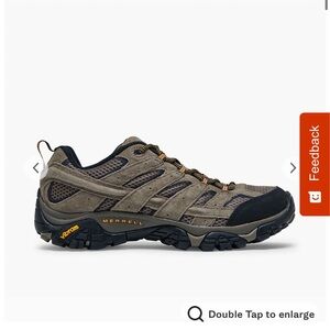 Merrell Men’s Moab 2 Ventilator Hiking Boots Size 10.5